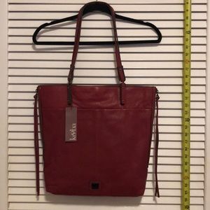 Kooba Tonya Tote Burnt Red